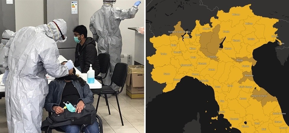 Coronavirus, ecco le province “più contagiose”